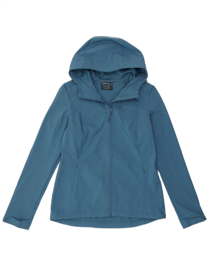 MOUNTAIN WAREHOUSE Damen-Regenjacke mit Kapuze, UK 6, XS, Blau, Polyester