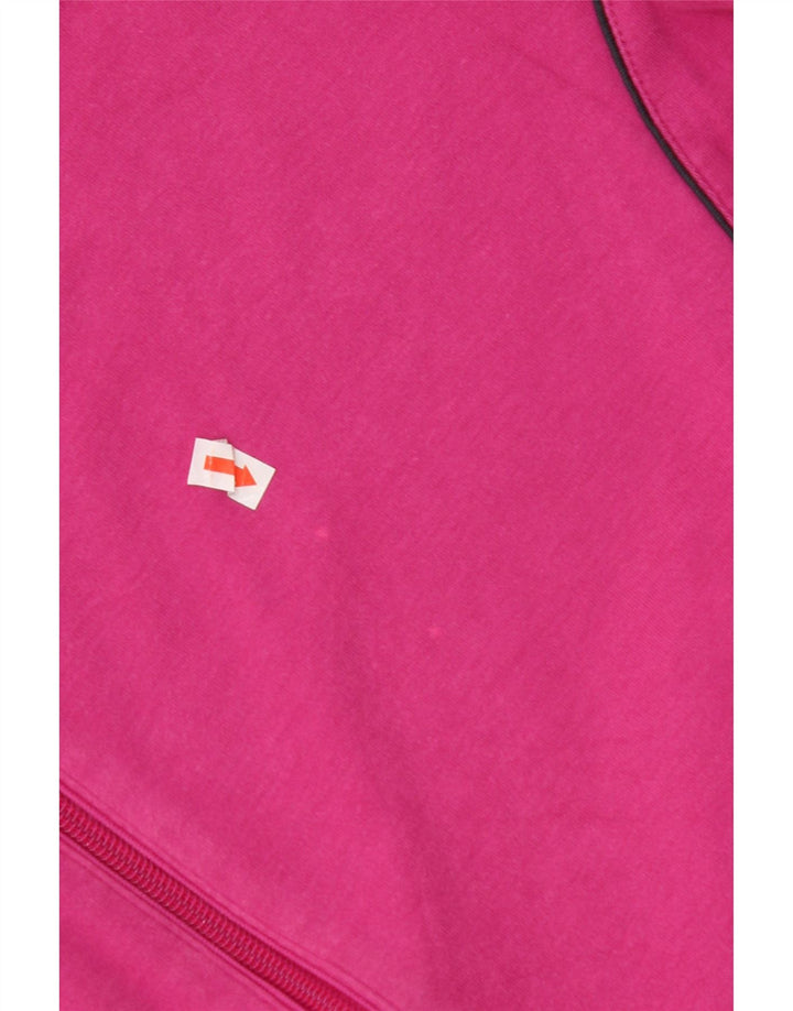 CHAMPION Damen-Trainingsanzug-Top-Jacke, UK 16, Größe L, Rosa, Baumwolle