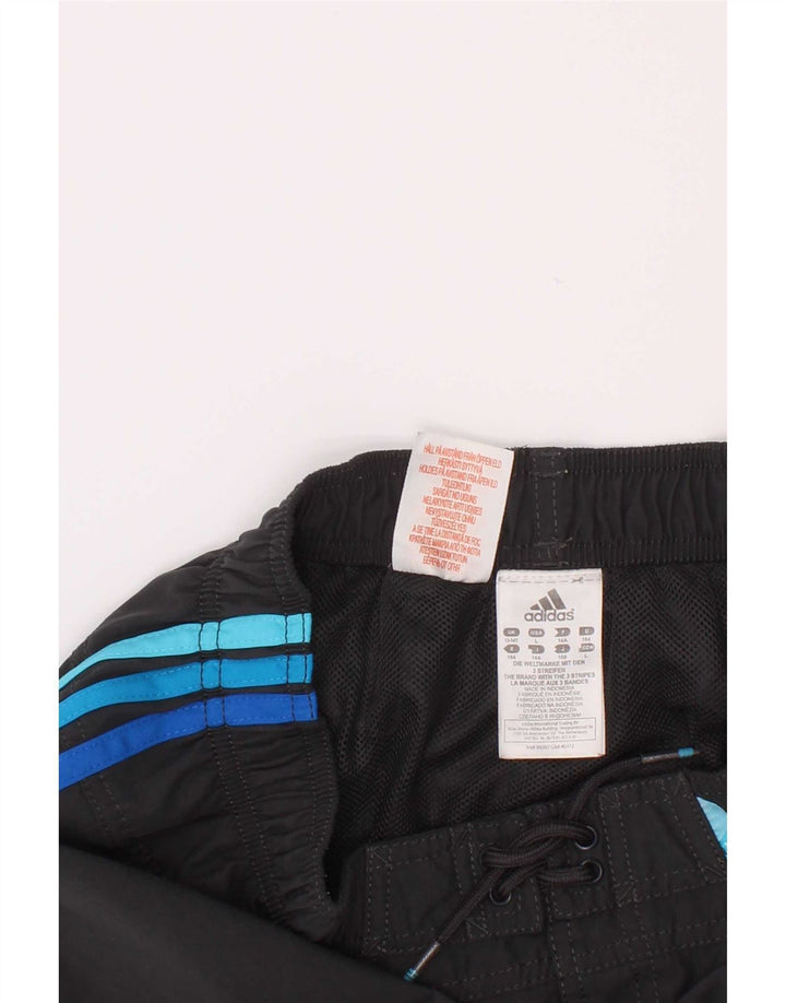 Adidas Badeshorts für Jungen, 13–14 Jahre, graues Polyester