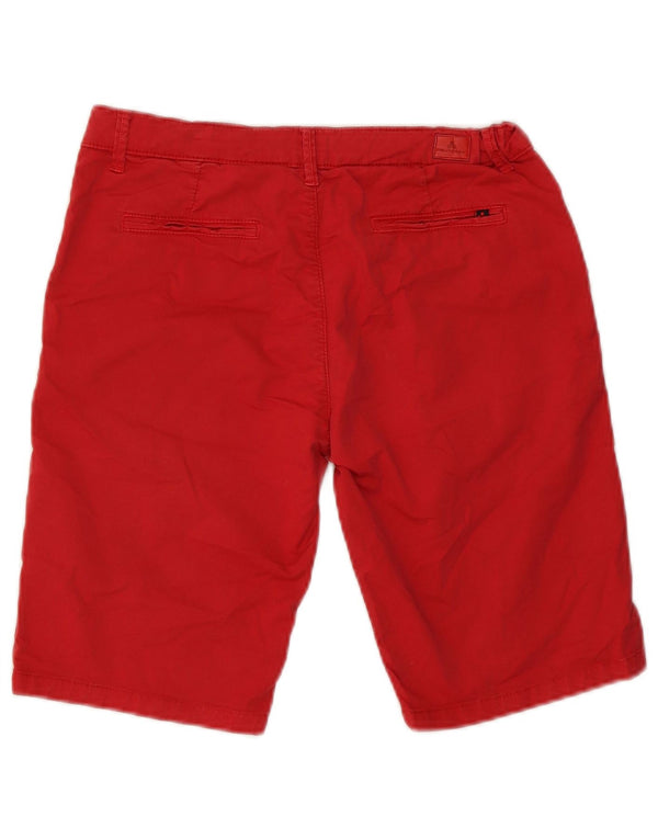 PEUTEREY Chino-Shorts für Jungen, 15–16 Jahre, 2XL W28, rote Baumwolle