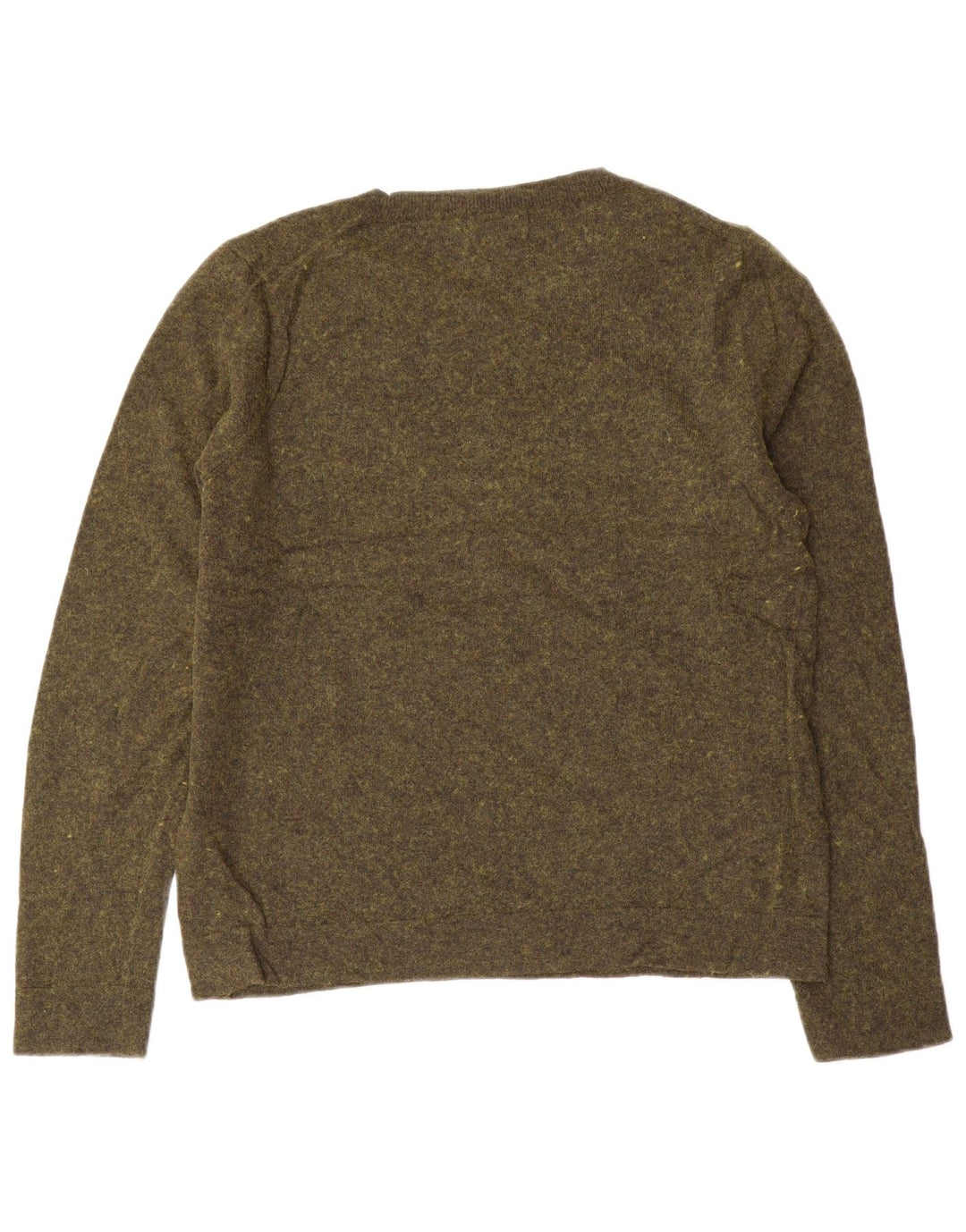 J. CREW Damen Teddie-Pullover mit U-Boot-Ausschnitt, Gr. 16, Größe L, grün gefleckt