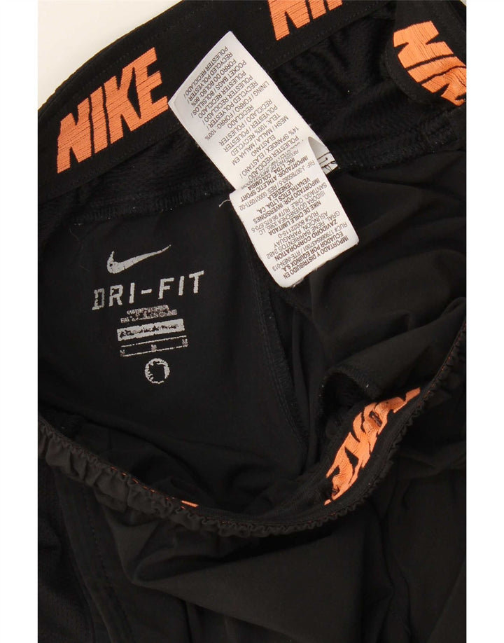 Nike Herren Dri Fit Sportshorts Mittelschwarzes Colourblock-Polyester