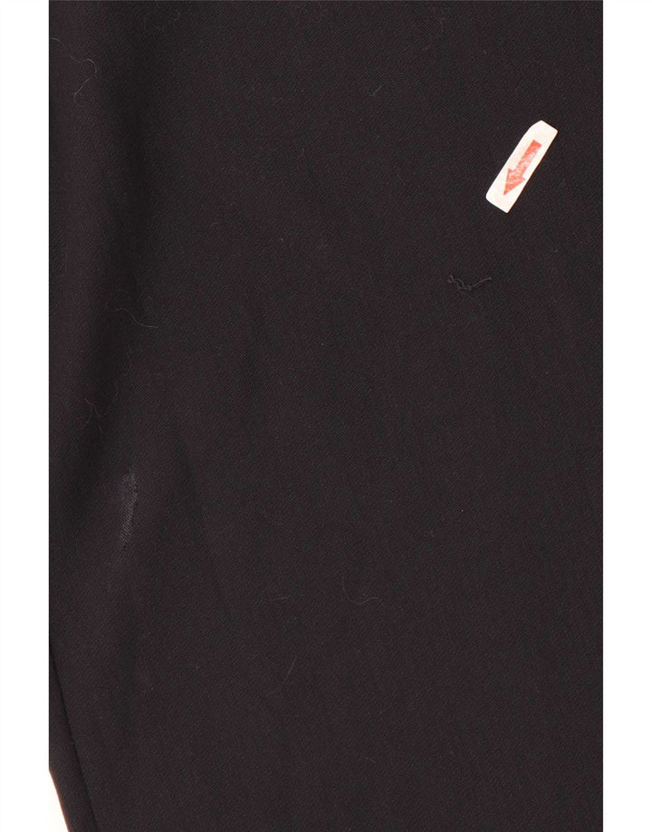 Cos Damen-Etuikleid mit 3/4-Ärmeln, übergroß, EU 40, mittelschwarze Viskose