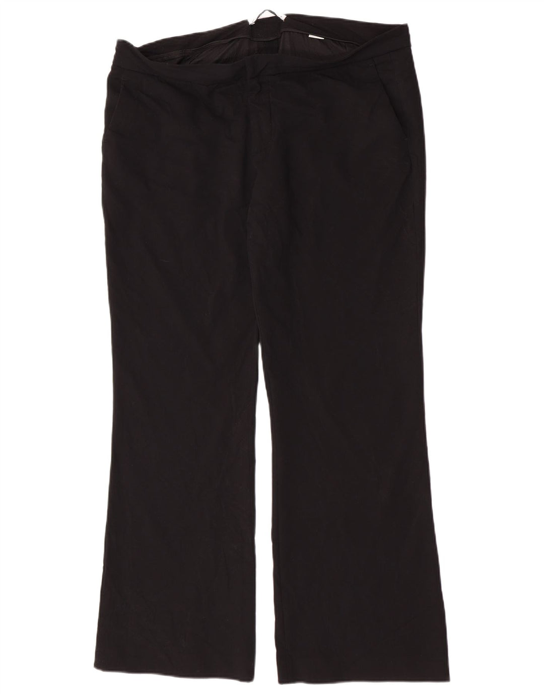 Zara Damen Bootcut Freizeithose 2XL W38 L32 Schwarz