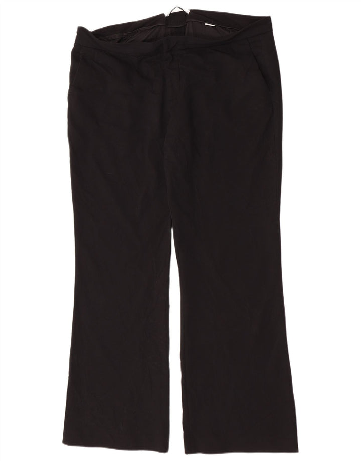 Zara Damen Bootcut Freizeithose 2XL W38 L32 Schwarz