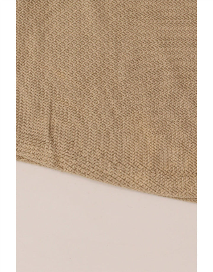 Zara Herren T-Shirt Top Medium Khaki Baumwolle
