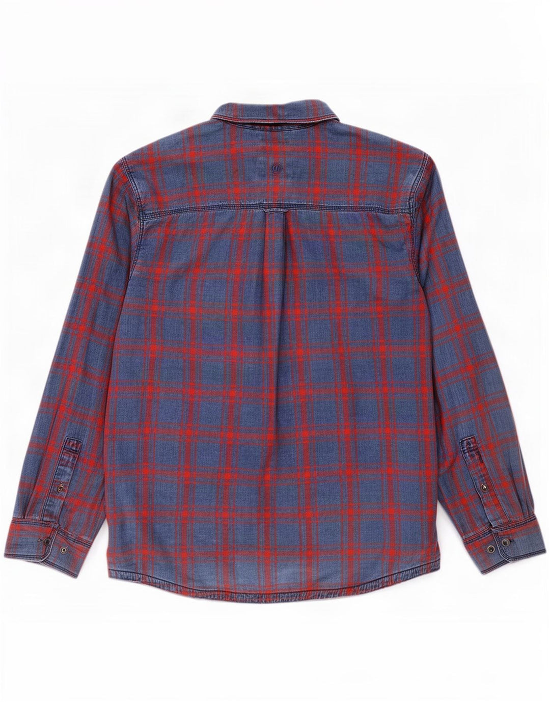 Fat Face Herren Indigo-Hemd 2XL, blau kariert, Baumwolle