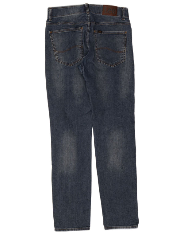 Lee Damen Extreme Motion Skinny Jeans W31 L32 Blaue Baumwolle