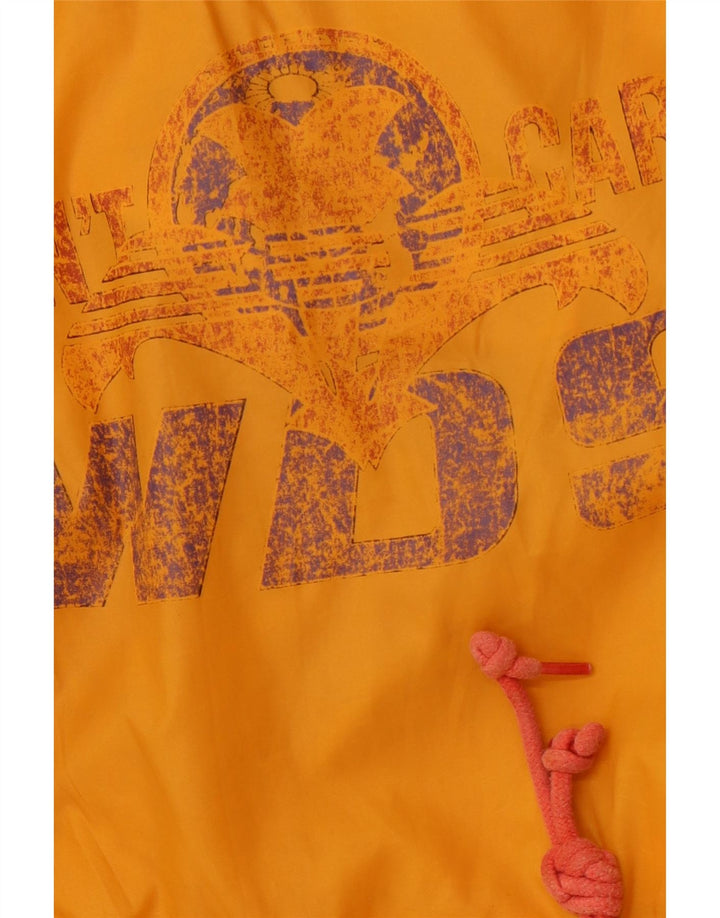 UNIFORM Herren Loose Fit Pullover Regenjacke UK 38 Mittelorange