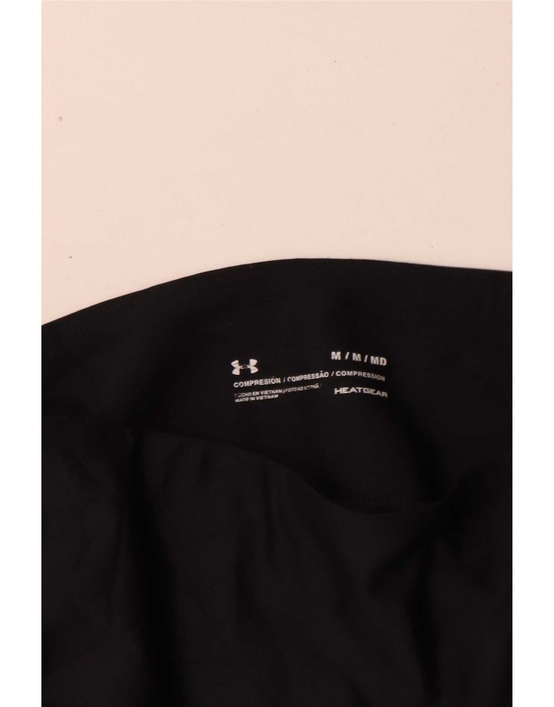 Under Armour Damen Leggings UK 14 Medium Schwarz Polyester