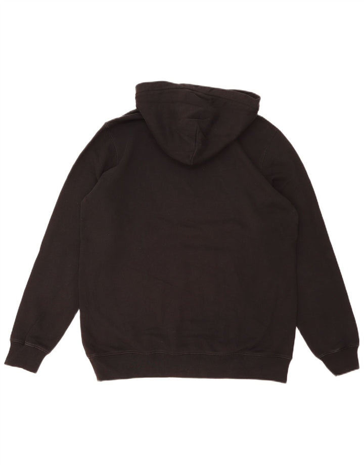 Dondup Herren-Kapuzenpullover mit Grafik, mittelschwarz, Baumwolle