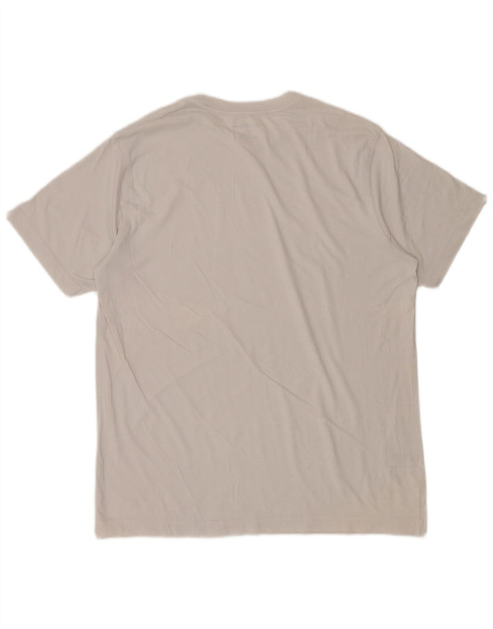 EDDIE BAUER Herren T-Shirt Top Große weiße Baumwolle