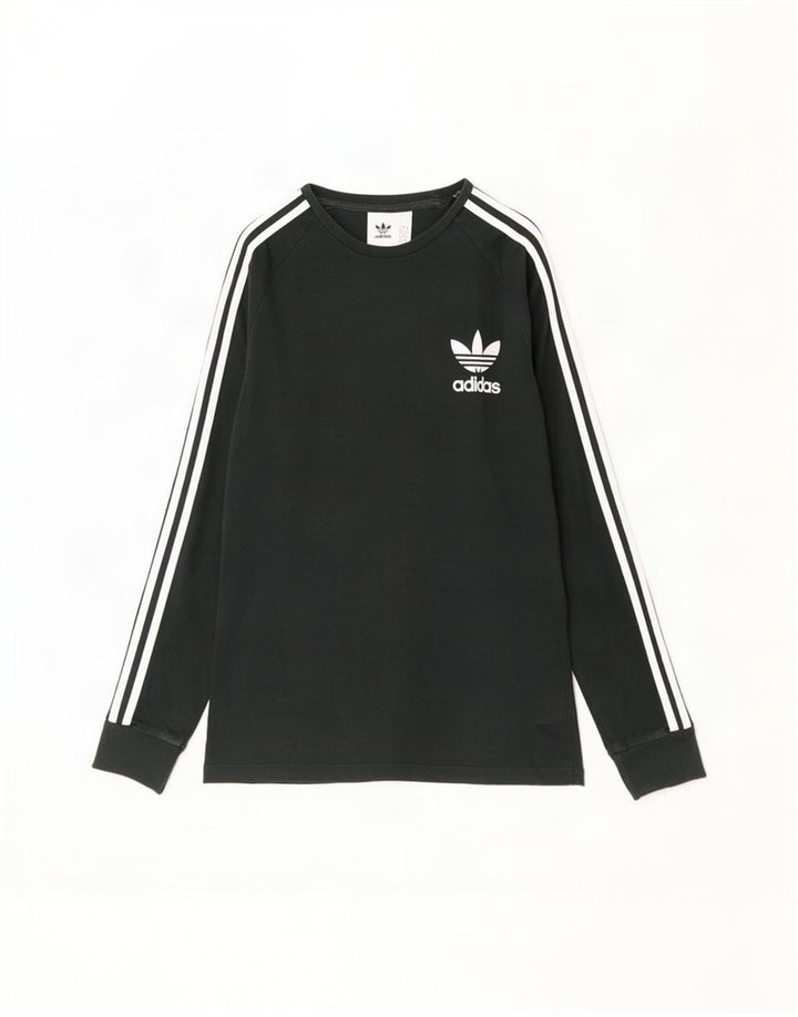 Adidas Herren Graphic Top Langarm Mittelgrün