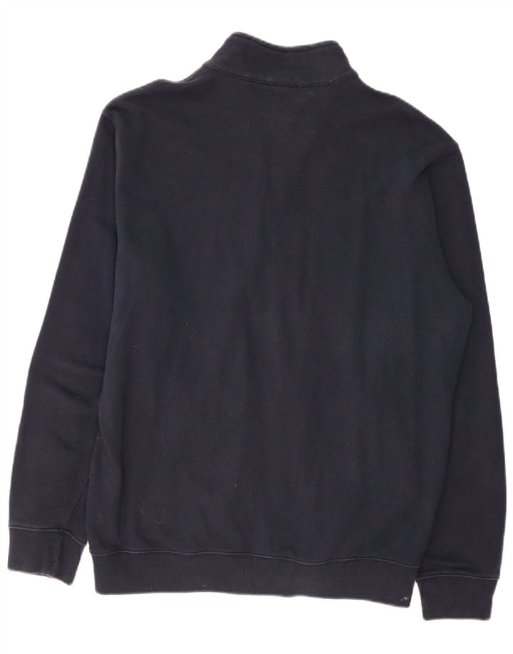 CHAMPION Herren-Trainingsanzug-Topjacke XL aus marineblauer Baumwolle