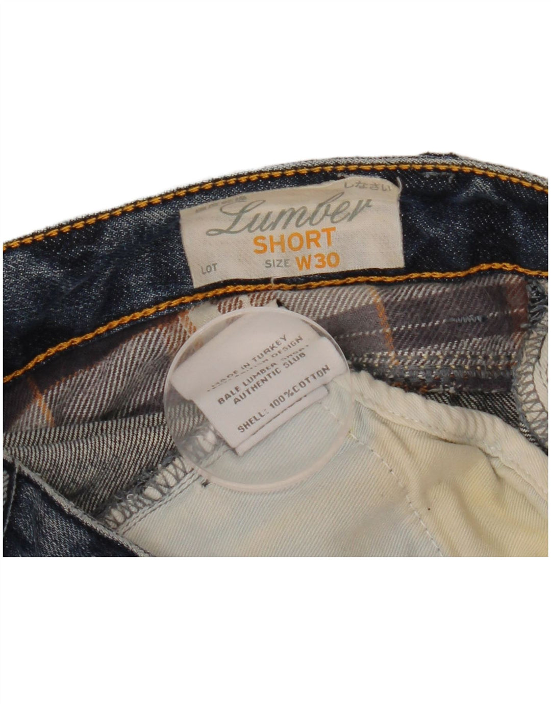 SUPERDRY Distressed Denim-Shorts für Damen, W30, mittelblaue Baumwolle