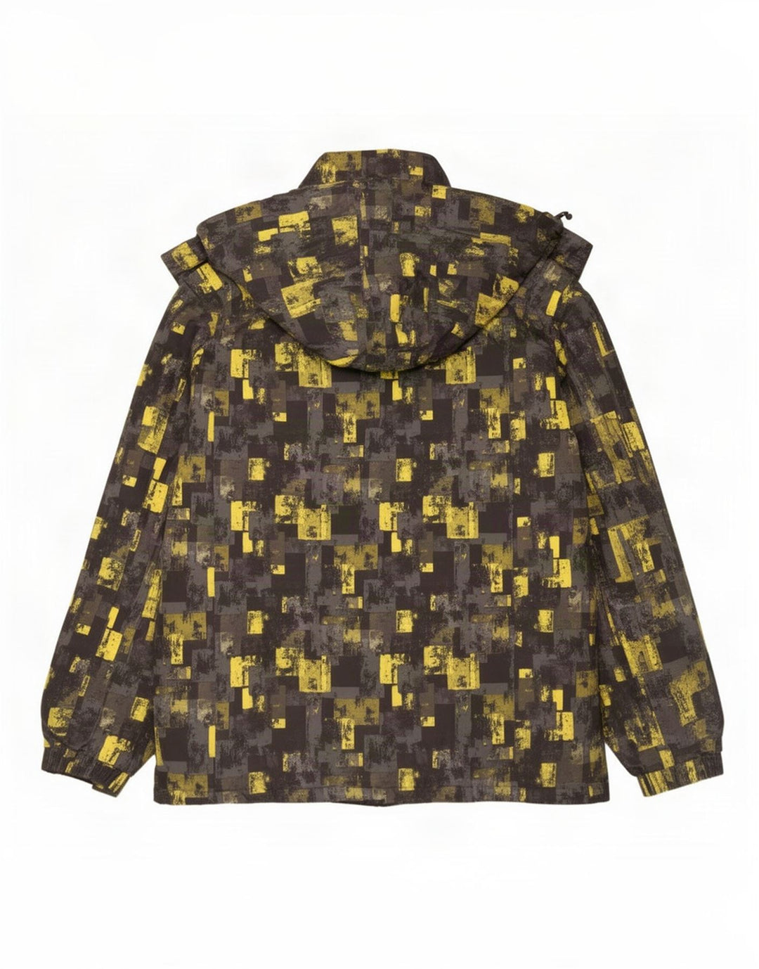 Mountain Warehouse Herren-Windbreaker-Jacke, UK 38, mittelgrau, geometrisch