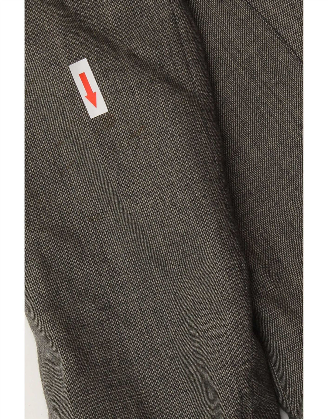 Vintage Damen Zweireiher Blazer Jacke IT 44 Mittelgraue Wolle
