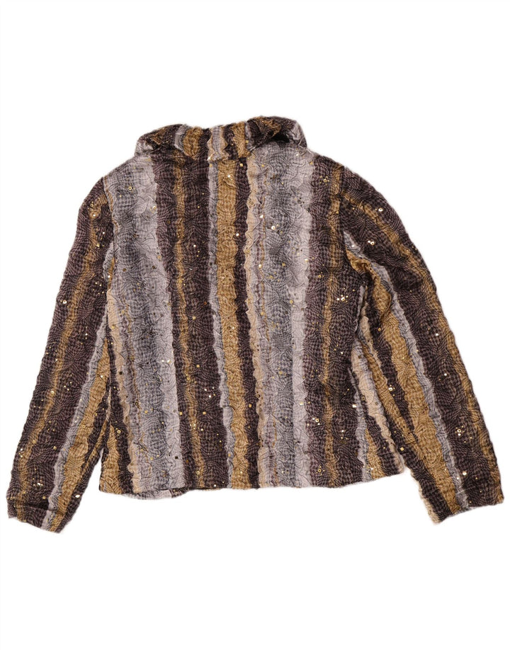 Joseph Ribkoff Damen Blazer Jacke UK 16 Large Mehrfarbig Geometrisch