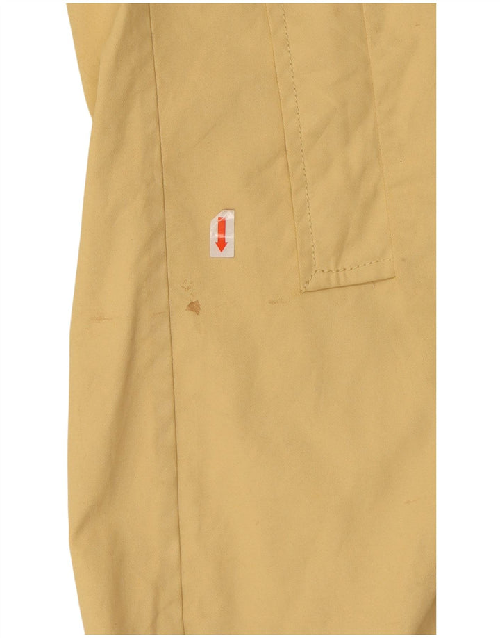 Marella Damen Bomberjacke UK 14 Große gelbe Baumwolle