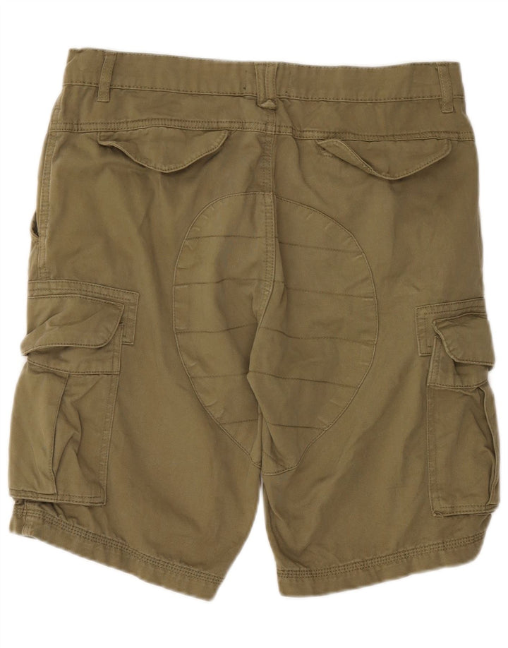 Bench Herren Cargoshorts W30 mittelgrüne Baumwolle