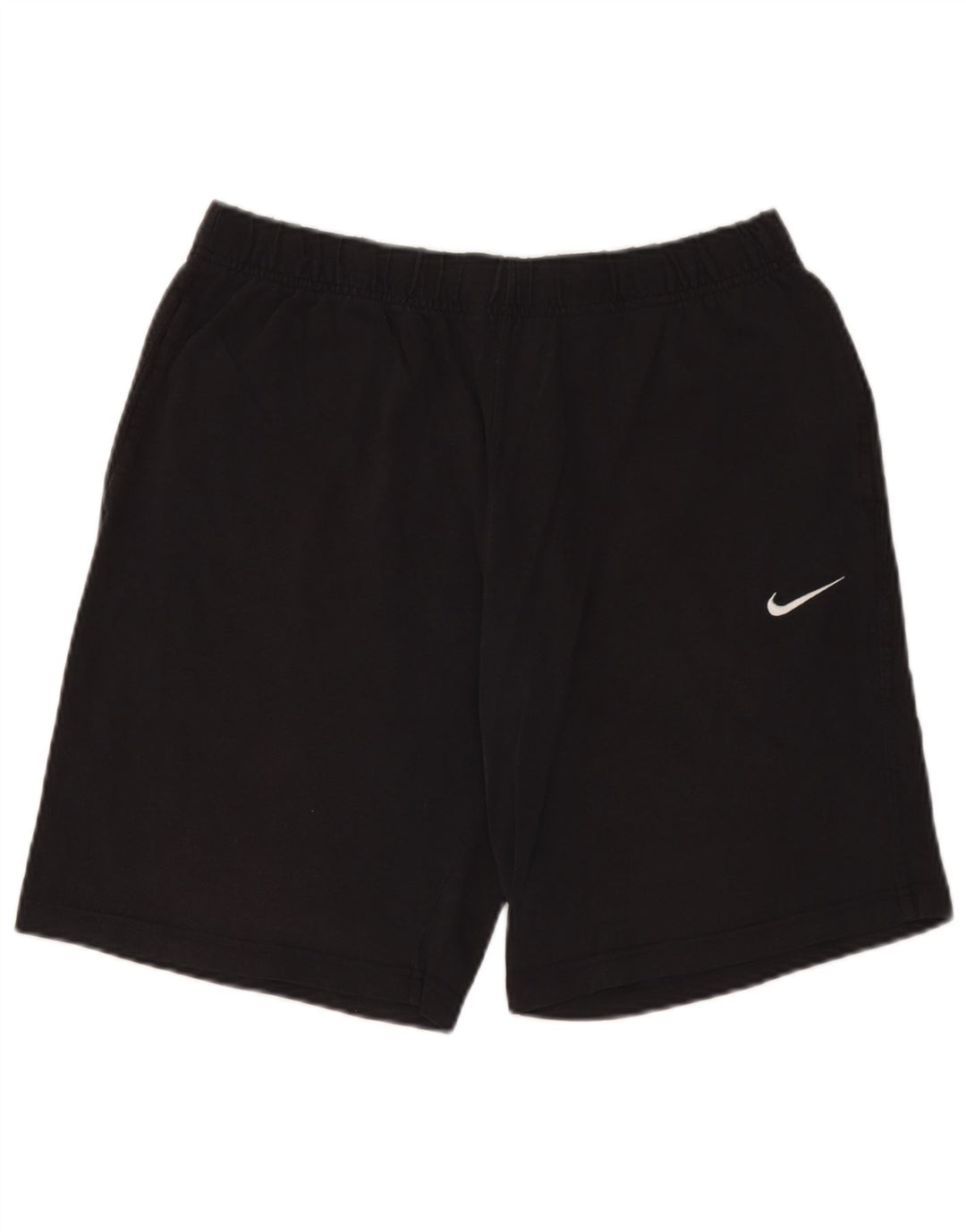 Nike Herren-Sportshorts, groß, aus schwarzer Baumwolle