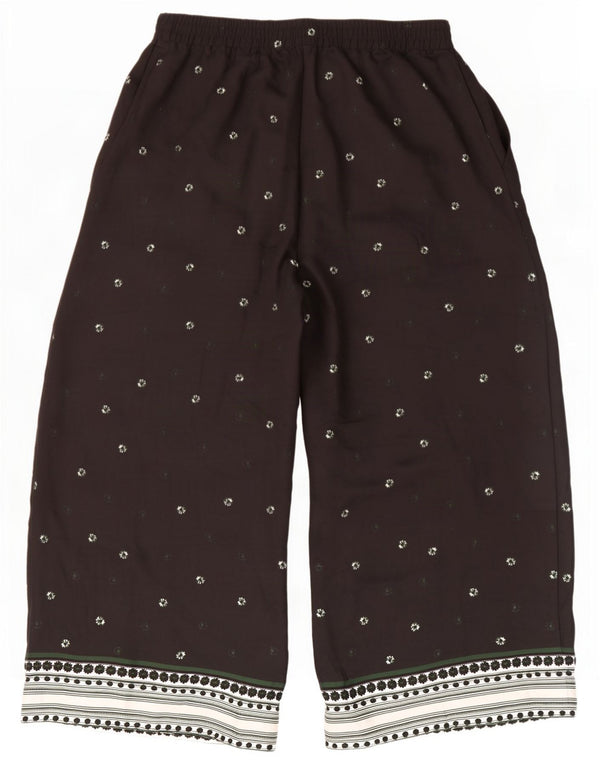 Marks & Spencer Damen-Hose mit kurzem Schnitt, UK 12, M, W30, L25, Schwarz