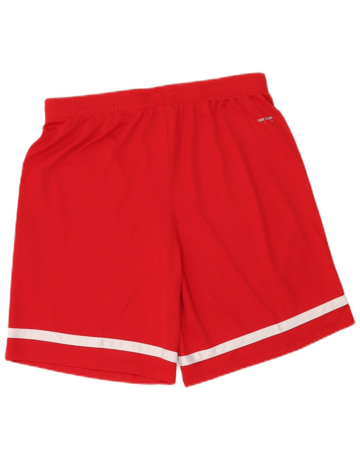 Arena Herren-Sportshorts, groß, rotes Farbblock-Polyester