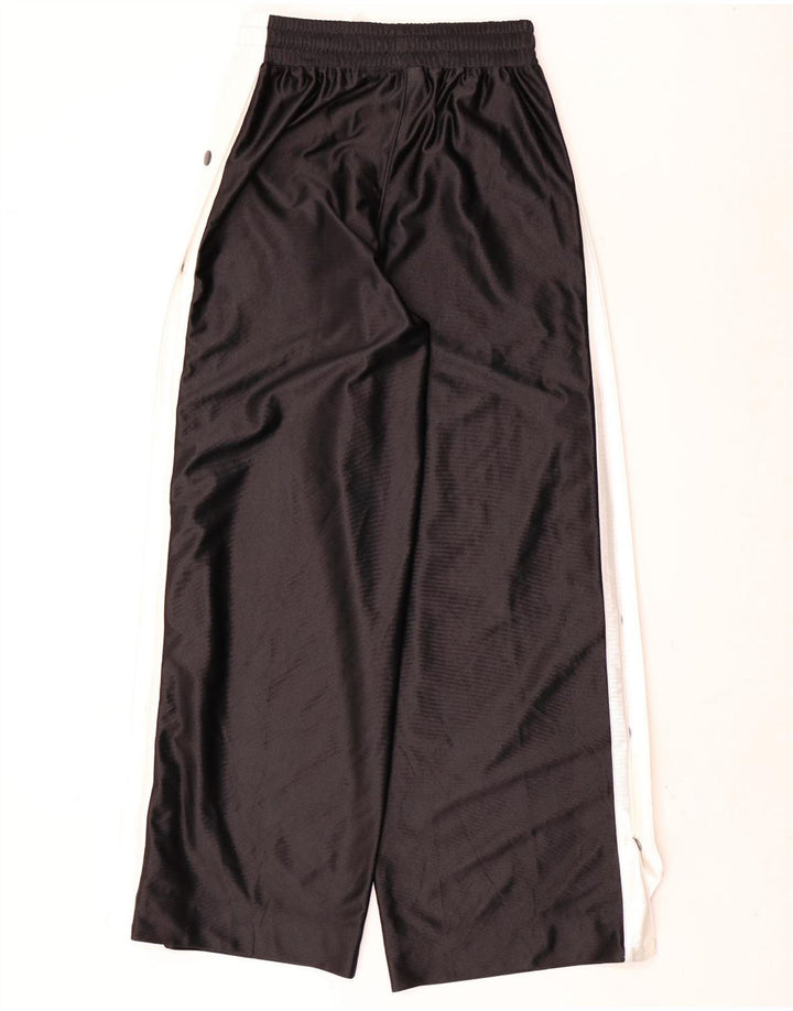 Nike Damen-Trainingshose, UK 10, Größe S, Schwarz, Colourblock-Polyester