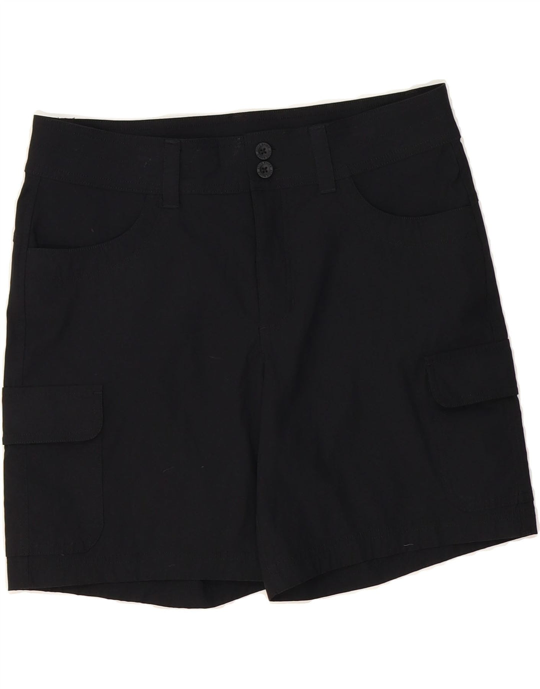 EDDIE BAUER Womens Cargo Shorts US 8 Medium W30 Black Nylon Vintage Eddie Bauer and Second-Hand Eddie Bauer from Messina Hembry 