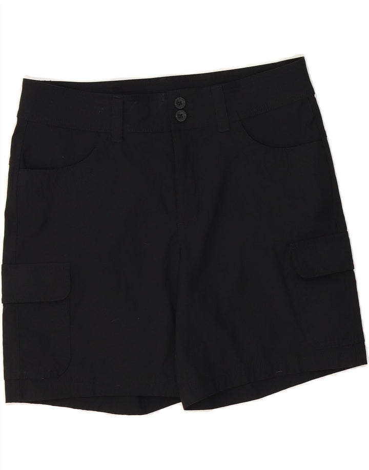 EDDIE BAUER Womens Cargo Shorts US 8 Medium W30 Black Nylon Vintage Eddie Bauer and Second-Hand Eddie Bauer from Messina Hembry 
