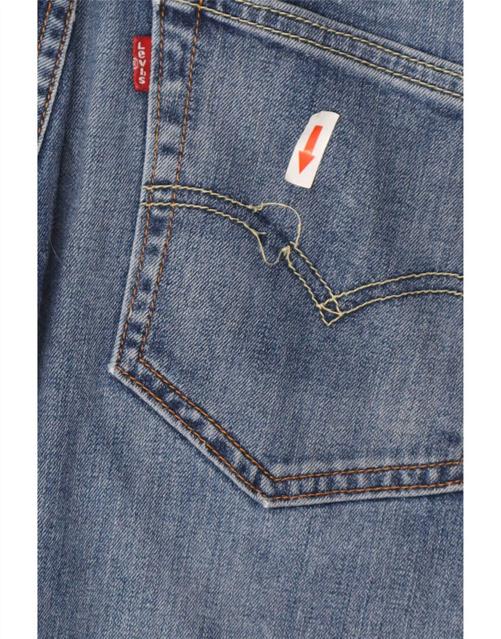 Levi's Herren 504 Straight Jeans W36 L30 Blaue Baumwolle