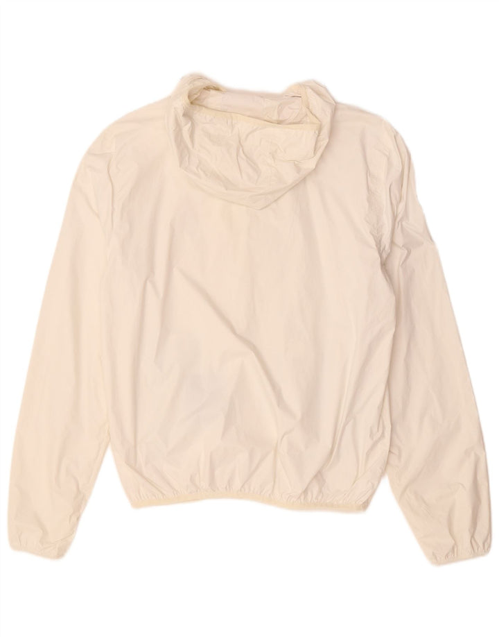 North Sails Damen-Regenjacke mit Kapuze, UK 14, mittelweiß