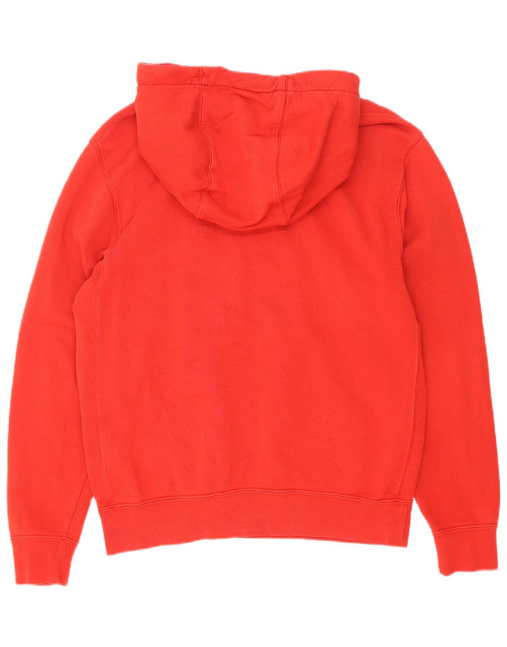 Nike Damen-Kapuzenpullover mit Grafik, groß, aus roter Baumwolle