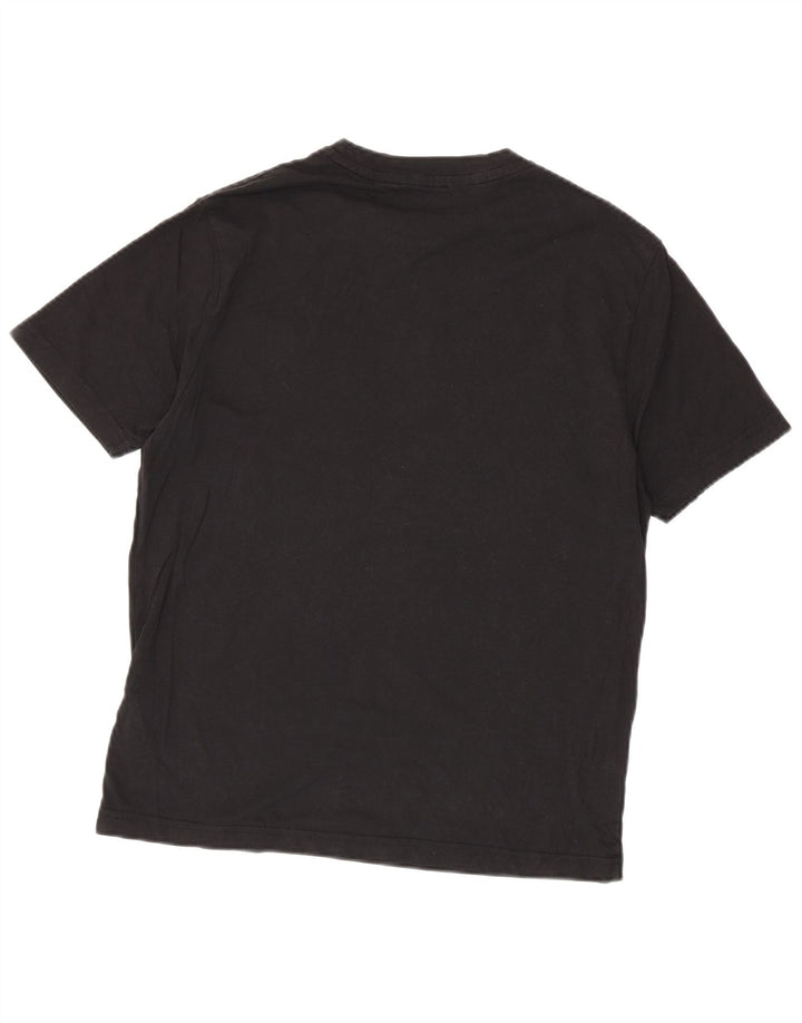 Champion Herren T-Shirt Top Medium Schwarz Baumwolle