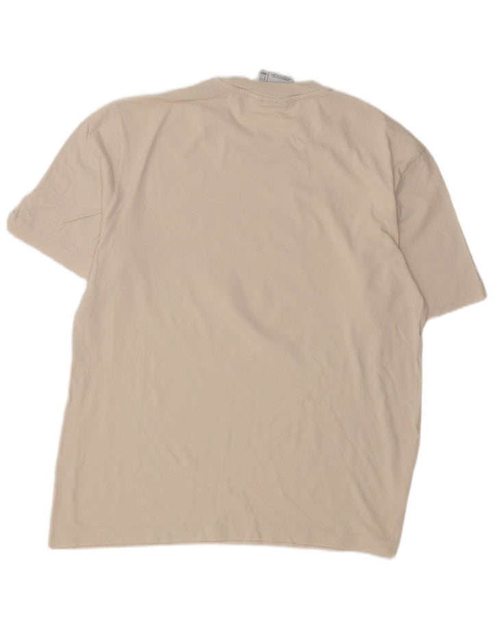 ADIDAS Herren Grafik T-Shirt Top Large Weiß