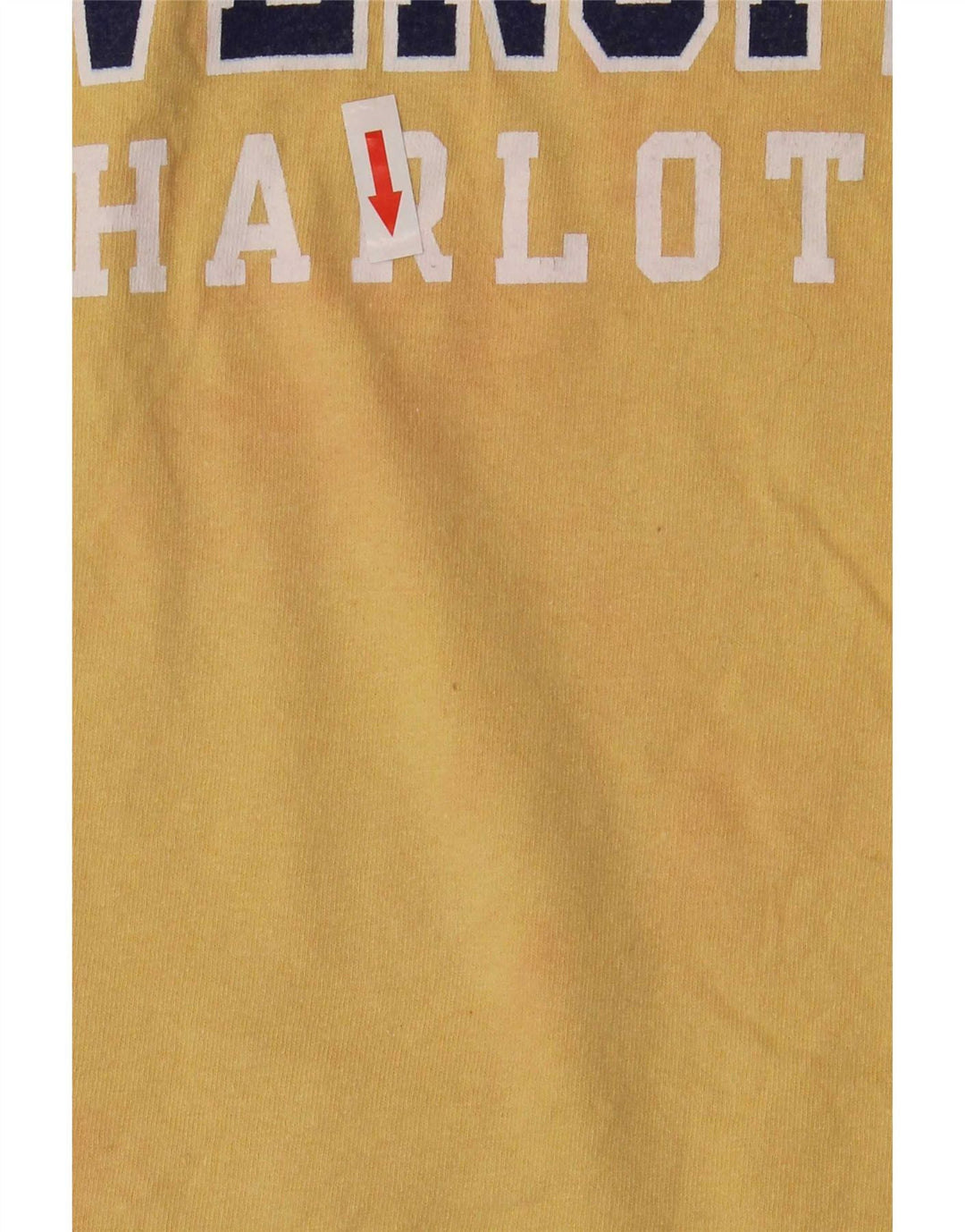 Champion Herren Grafik T-Shirt Top XL Gelb
