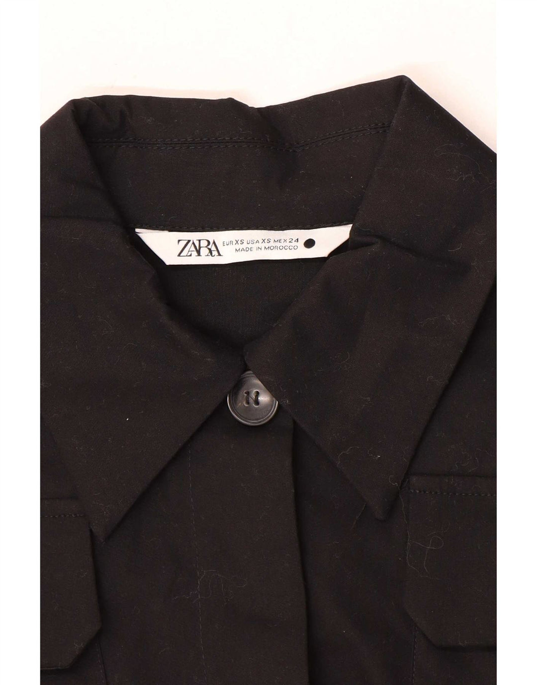 Zara Damen Bolerojacke UK 6 XS Schwarz