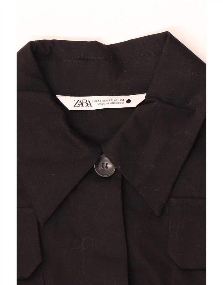 Zara Damen Bolerojacke UK 6 XS Schwarz