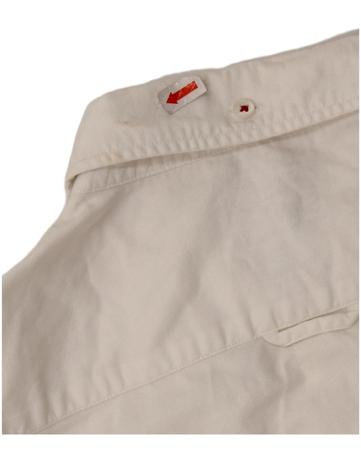 Gant Herrenhemd 3XL aus weißer Baumwolle