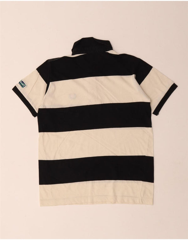 Fred Perry Rugby-Poloshirt für Jungen, 9–10 Jahre, schwarz gestreift