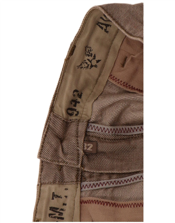 Avirex Herren gerade Chinohose W32 L29 Grau