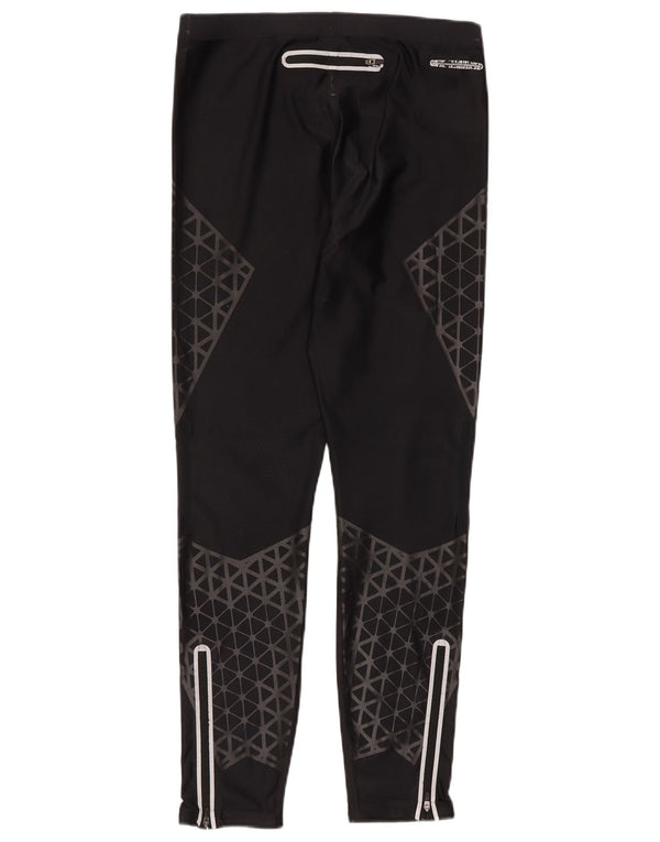 Nike Herren Dri Fit Leggings XL Schwarz Geometrisches Polyester