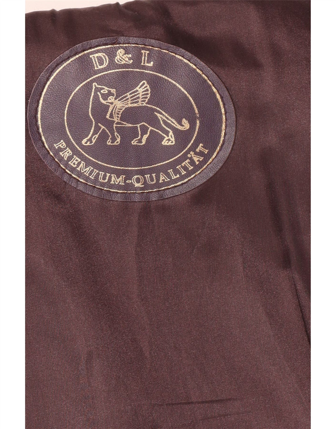 Vintage Damen Ledermantel UK 20 2XL Lila