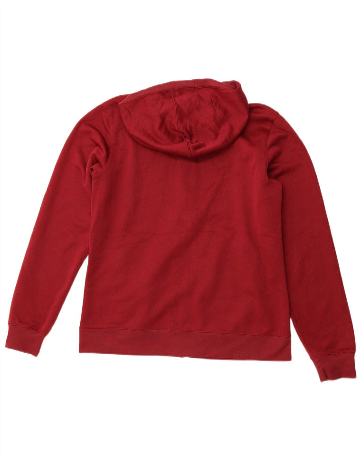UNDER ARMOUR Damen-Kapuzenpullover mit Reißverschluss, UK 16, Größe L, Burgunderrot, Polyester
