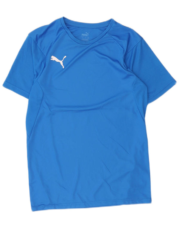 Puma Herren T-Shirt Top Small Blau