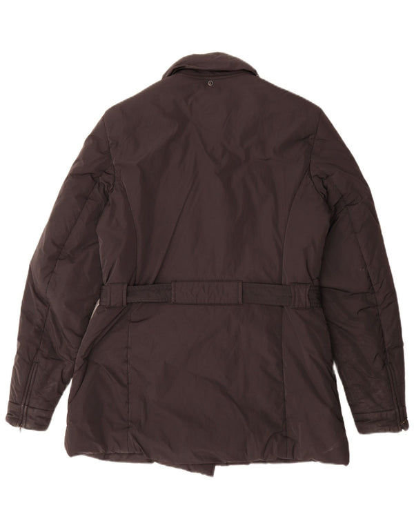 Refrigiwear Wattierter Damenmantel UK 14 Large Schwarz Polyamid