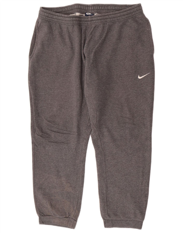 Nike Herren-Trainingshose, Jogginghose, Größe 2XL, graue Baumwolle