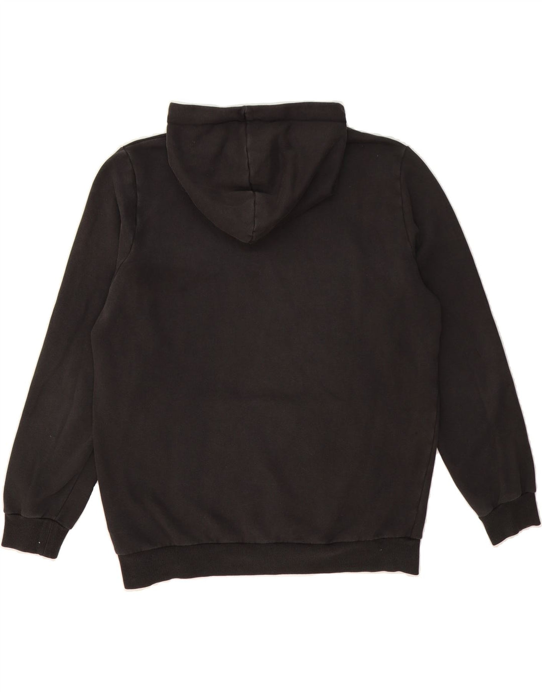 PUMA Mens Graphic Hoodie Jumper Small Black Cotton Vintage Puma and Second-Hand Puma from Messina Hembry 