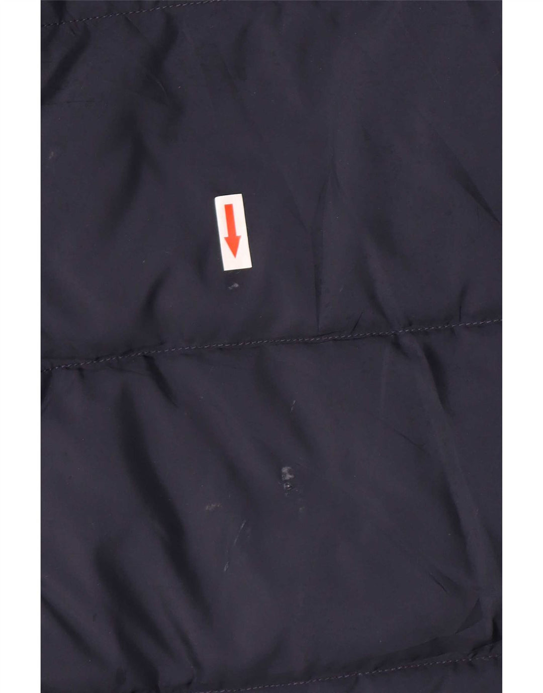 Tommy Hilfiger Damen Wattierte Jacke UK 16 Large Marineblau Polyester