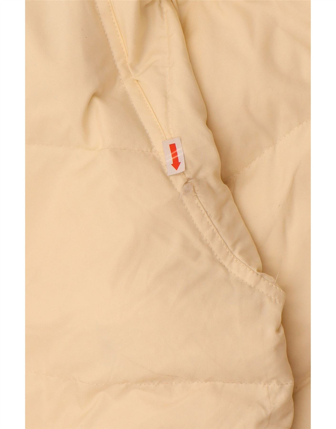 Fila Herren Wattierte Jacke IT 52/54 Large Off White Polyester